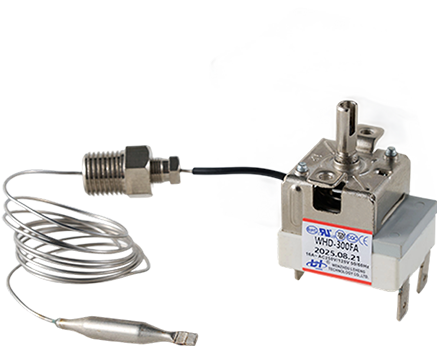WHD-FA Ayarlanabilir Paslanmaz Çelik Boru Kılcal Termostat